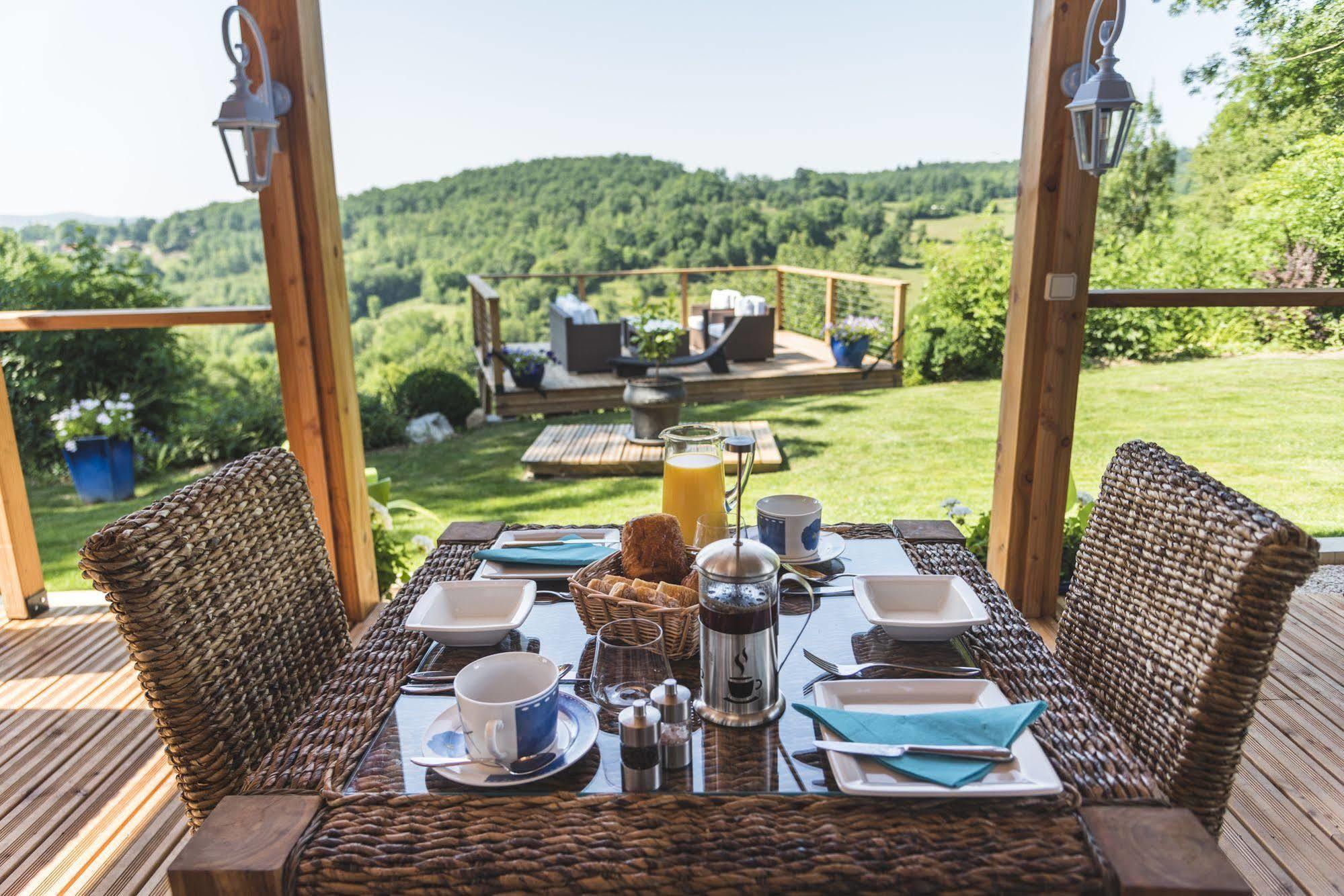 Bed and Breakfast Domaine De Terrac Rimont Exteriér fotografie