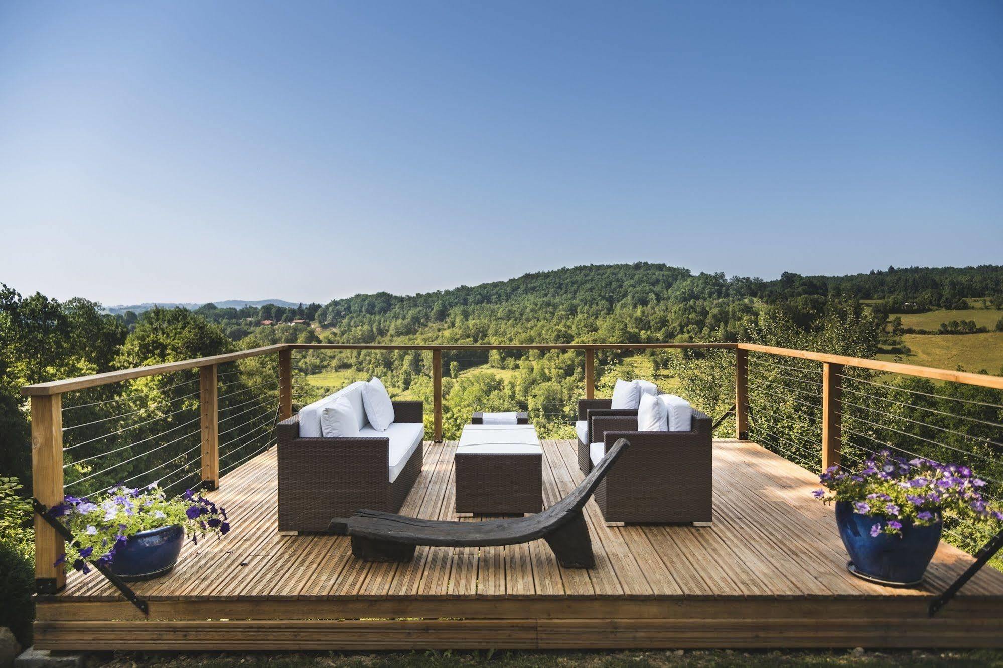 Bed and Breakfast Domaine De Terrac Rimont Exteriér fotografie
